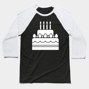 Birthday Cake Baseball T-Shirt